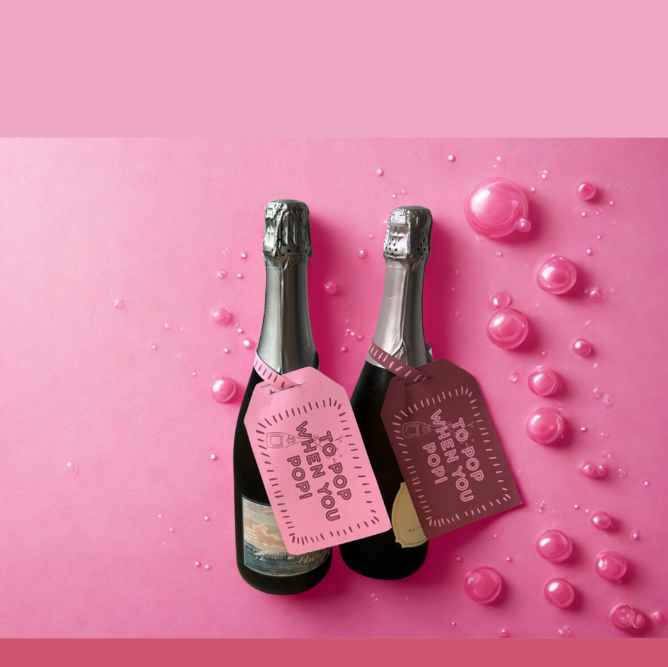 Wine Bottle DIY Tags