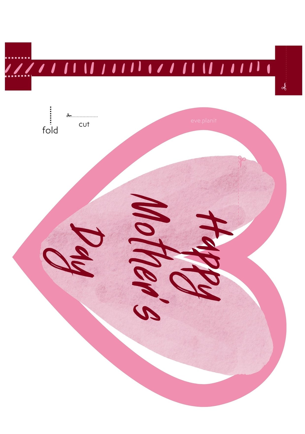 Mother's Day Bag Tag Style Cards - Pack of 3
