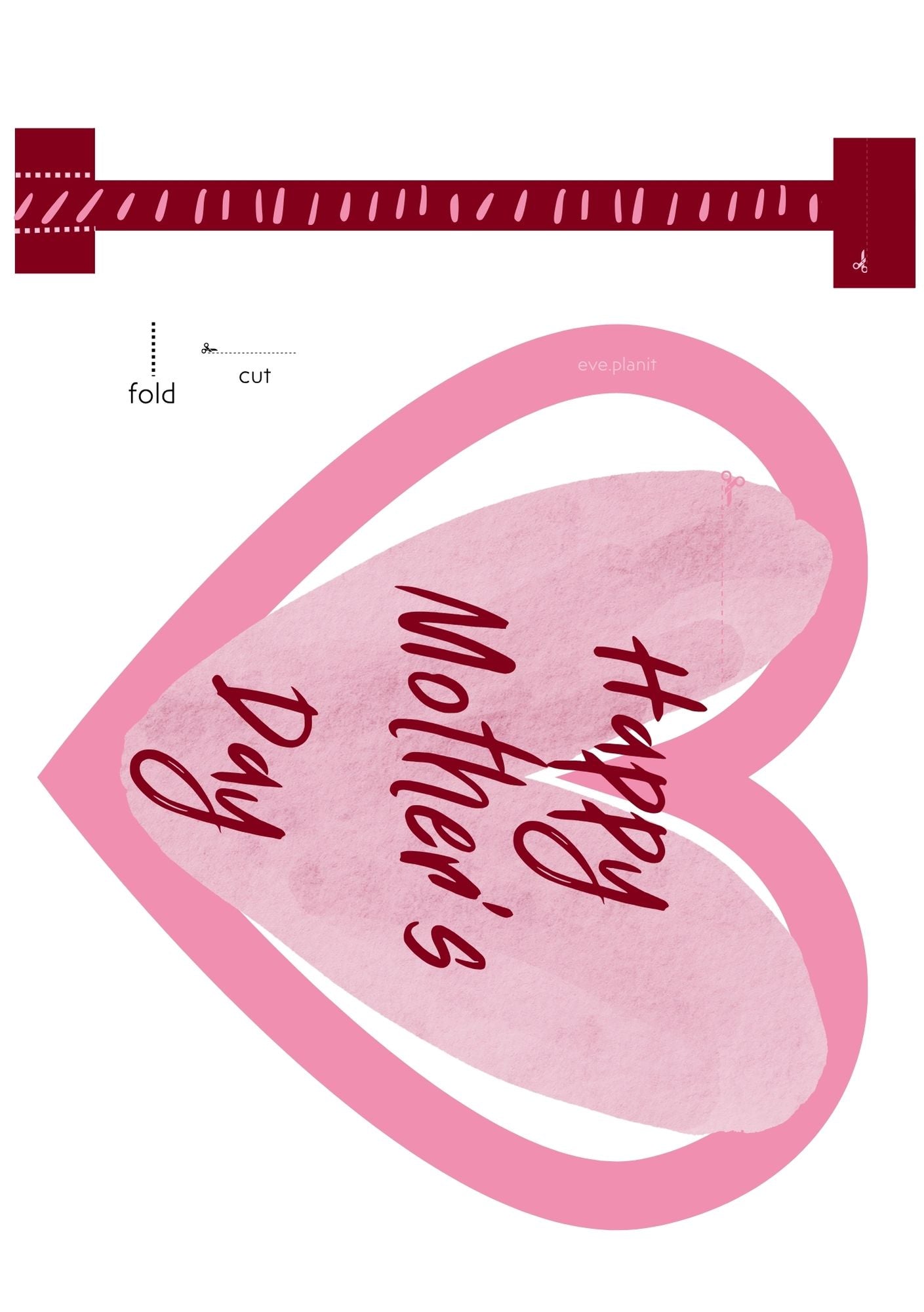 Mother's Day Bag Tag Style Cards - Pack of 3