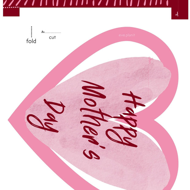 Mother's Day Bag Tag Style Cards - Pack of 3