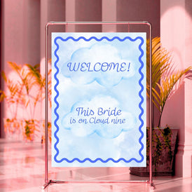 Blue Bride on Cloud Nine - Hen’s Party Games Printable Pack