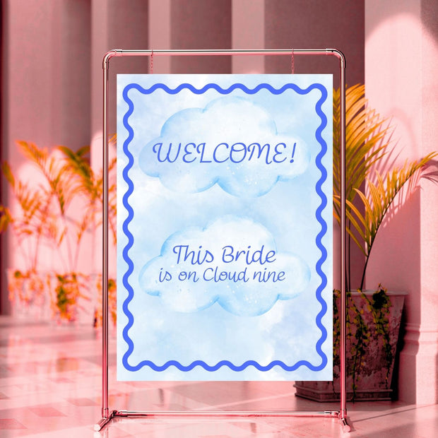 Blue Bride on Cloud Nine - Hen’s Party Games Printable Pack