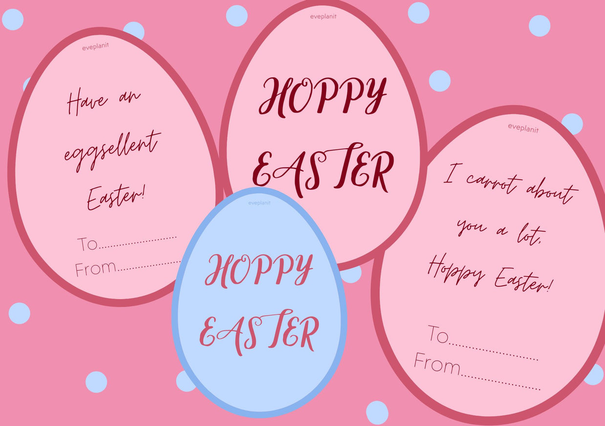 Easter Present Tag Bundle - Hoppy Easter!