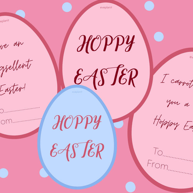 Easter Present Tag Bundle - Hoppy Easter!