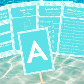 Seashells and Wedding Bells - Hen’s Party Games Printable Pack