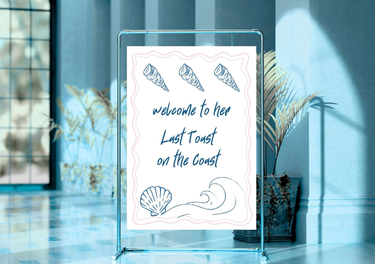Loast Toast on the Coast - Hen’s Party Games Printable Pack