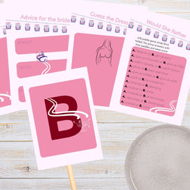 Pink Last Toast on the Slopes - Hen’s Party Games Printable Pack