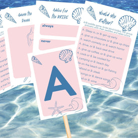 Loast Toast on the Coast - Hen’s Party Games Printable Pack