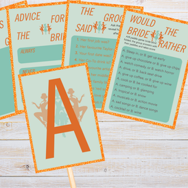 The Life of a Bride To Be - Hen’s Party Games – Printable Pack