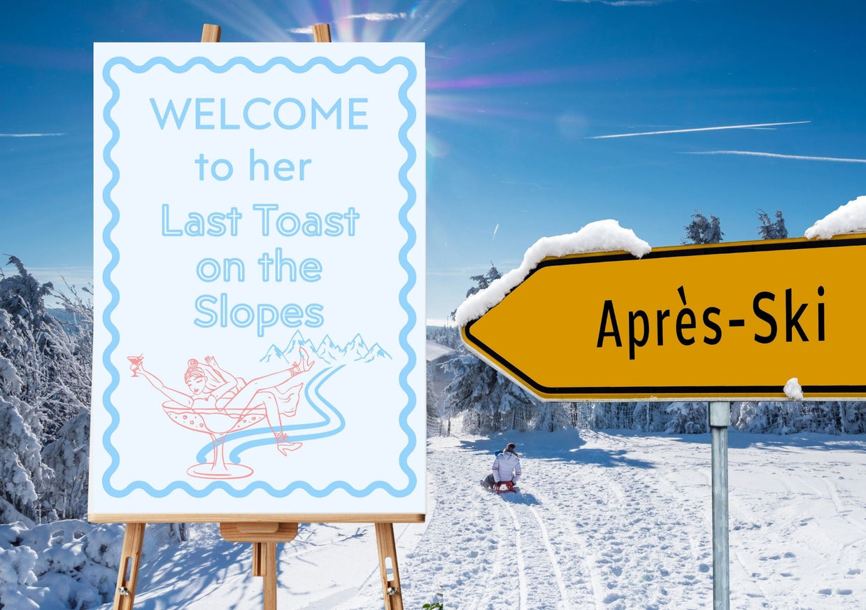 Last Toast on the Slopes- Hen’s Party Games Printable Pack