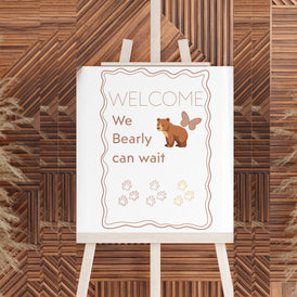 Bearly Can Wait! - Baby Shower Games, Invites, Sign - Printable Pack