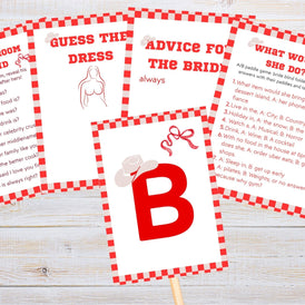 WILD WILD WIFE TO BE Hen's Party Games - printable pack