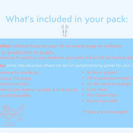 Last Toast on the Slopes- Hen’s Party Games Printable Pack